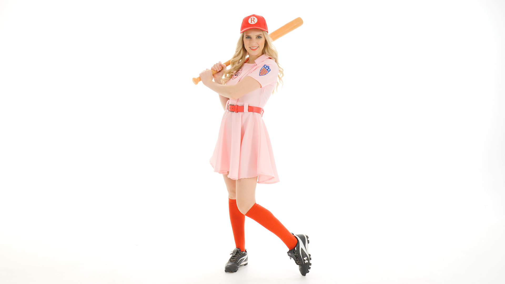 There will be no crying in baseball or on Halloween when you wear this exclusive and spectacular Women's A League of Their Own Dottie Costume!